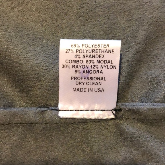 Faux Leather 2-Tone Light Jacket - Picture 2 of 3